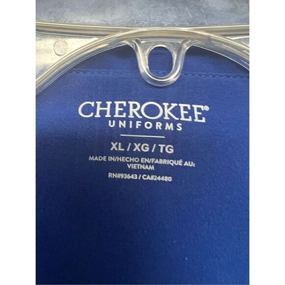 🔥 5/20🔥 Cherokee Uniform Button Down Top Sz XL NWOT - Picture 3 of 8